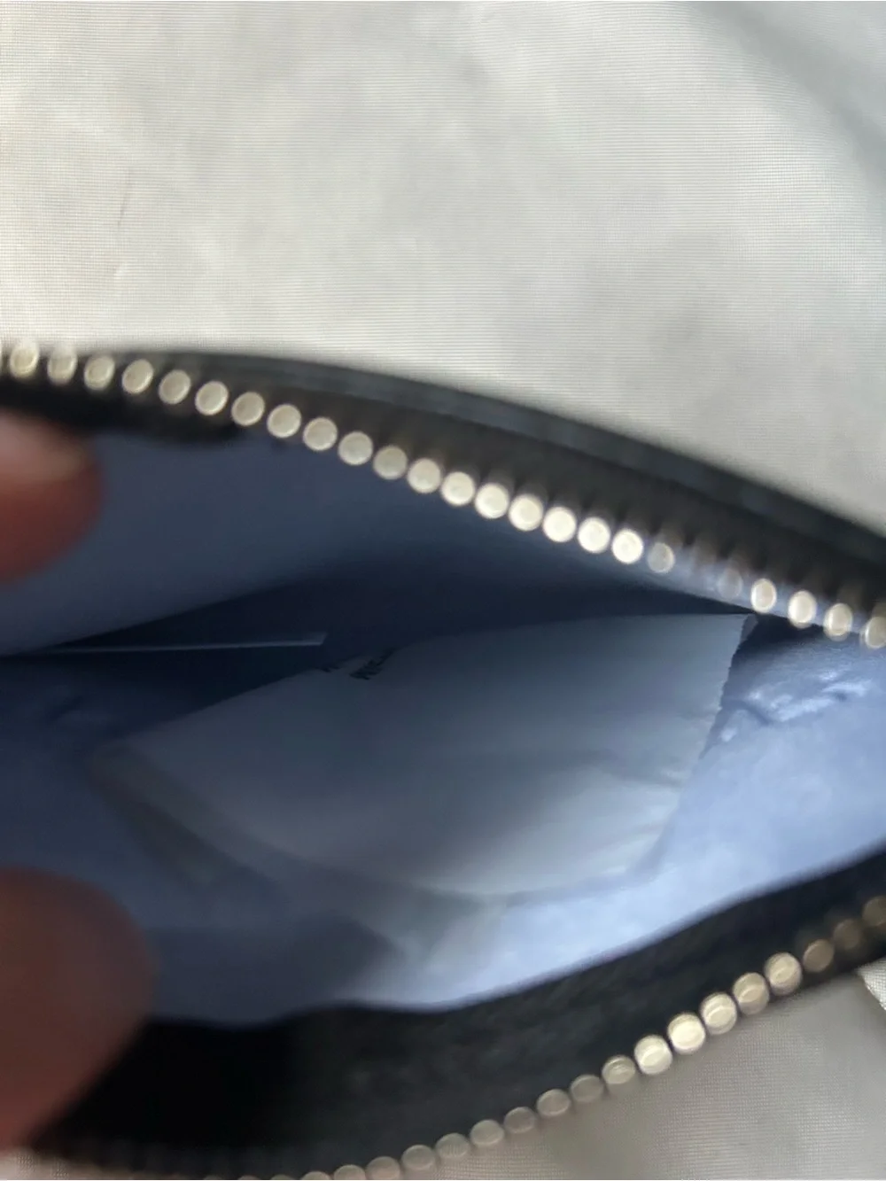 Thierry Mugler zippered pouch